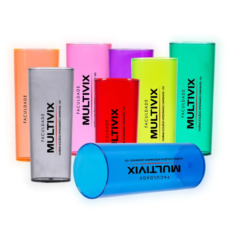 Copo Long Drink Personalizado — personalização em Silk Screen